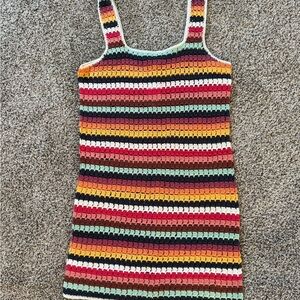 Marine Layer Multicolor Striped Sweater Dress